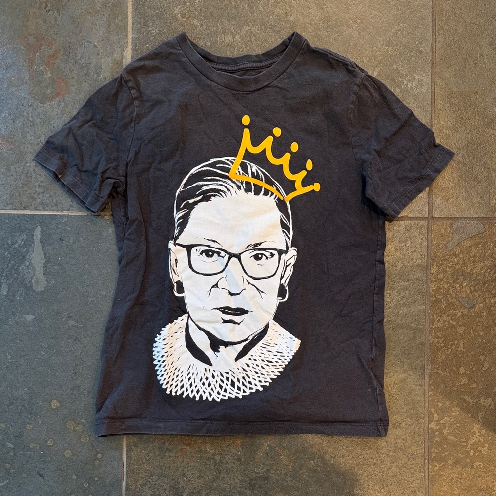 Old Navy Black Graphic Tee with RBG